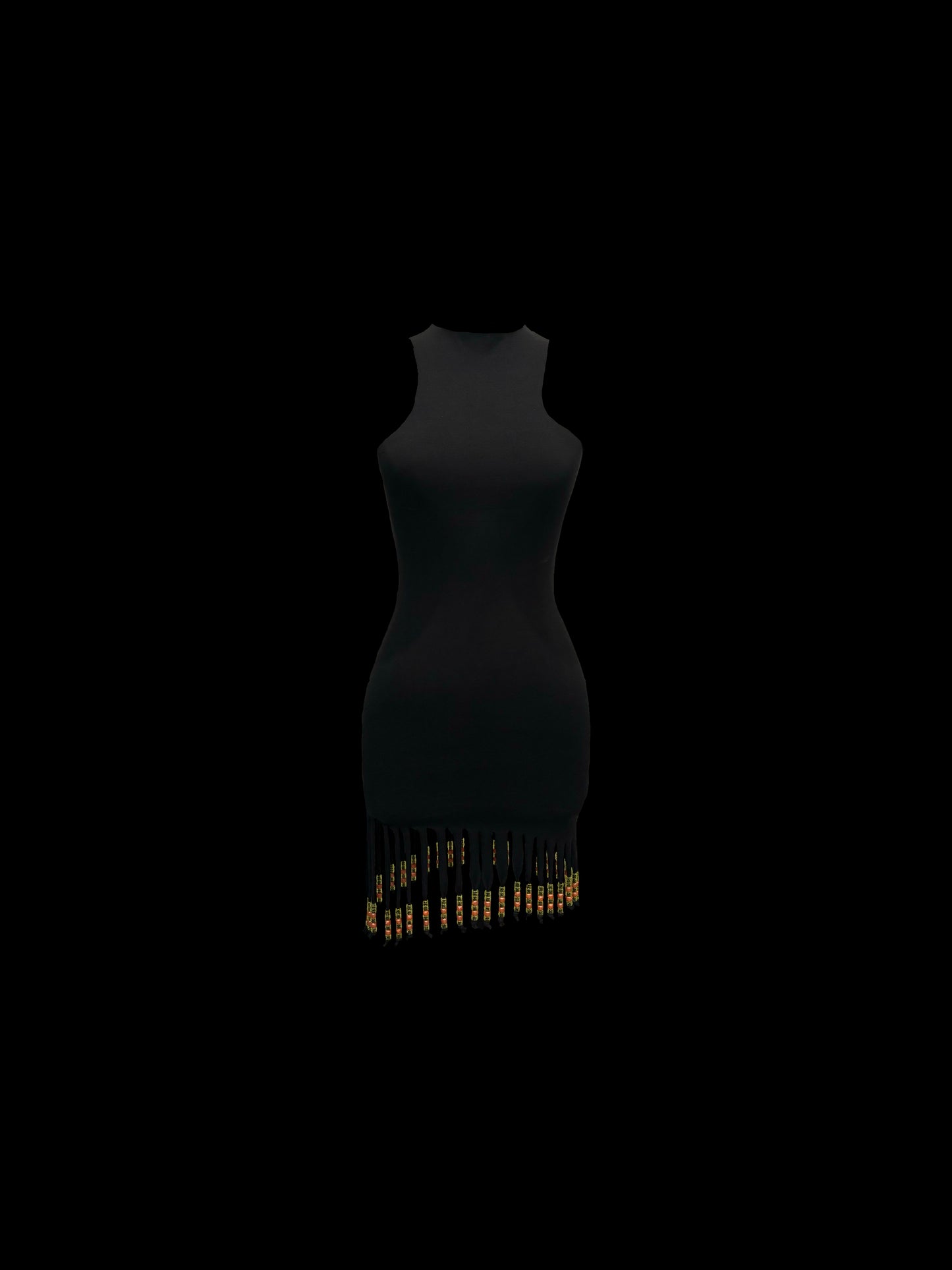Bidi Beaded Fringe Dress