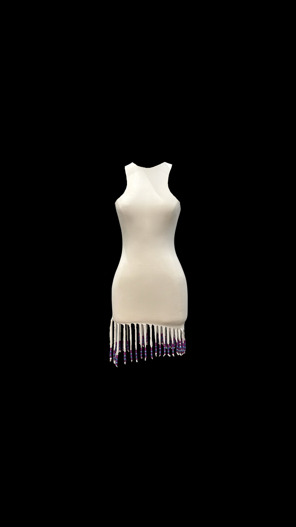 Bidi Beaded Fringe Dress