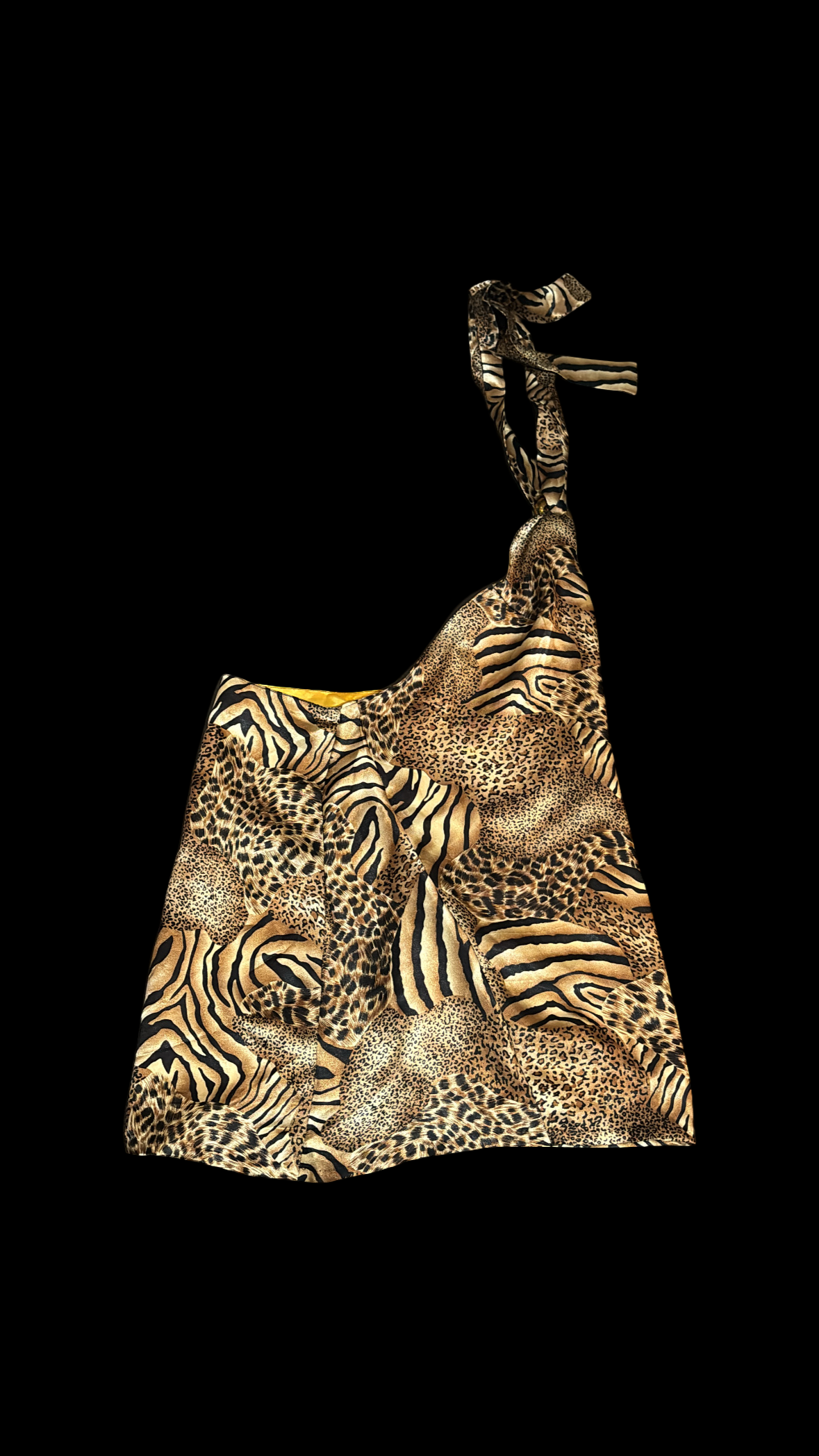 Kitty Kat Silk Dress