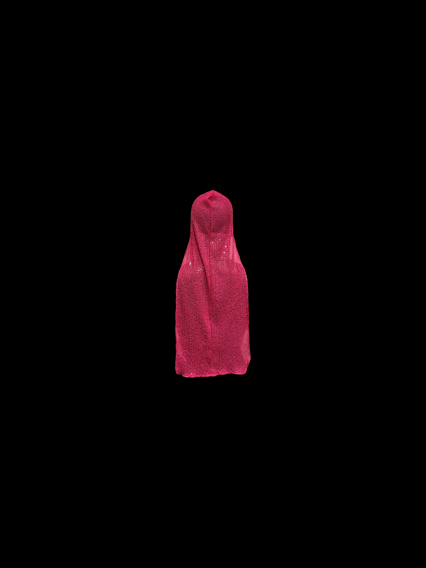 Long Pink Sequin Durag